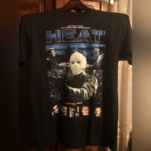 Heat 1995 unofficial movie shirt replica